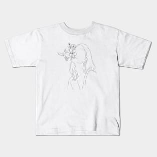 kiss the flower Kids T-Shirt